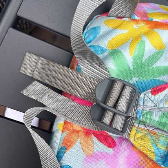 L.L. Bean Kids' Colorful Floral Backpack - Picture 13 of 13